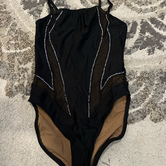 Tenth House Dance Leotard ONLY Size Adult Small Black Oblivion Revolution - Picture 8 of 9